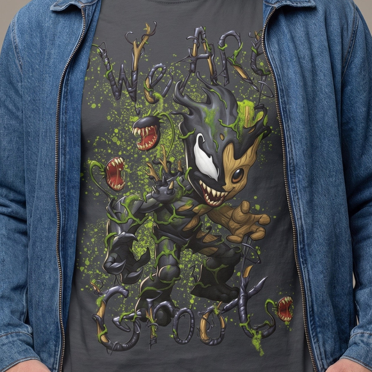 Produktbild Groot Venomized T-Shirt - Guardians of the Galaxy