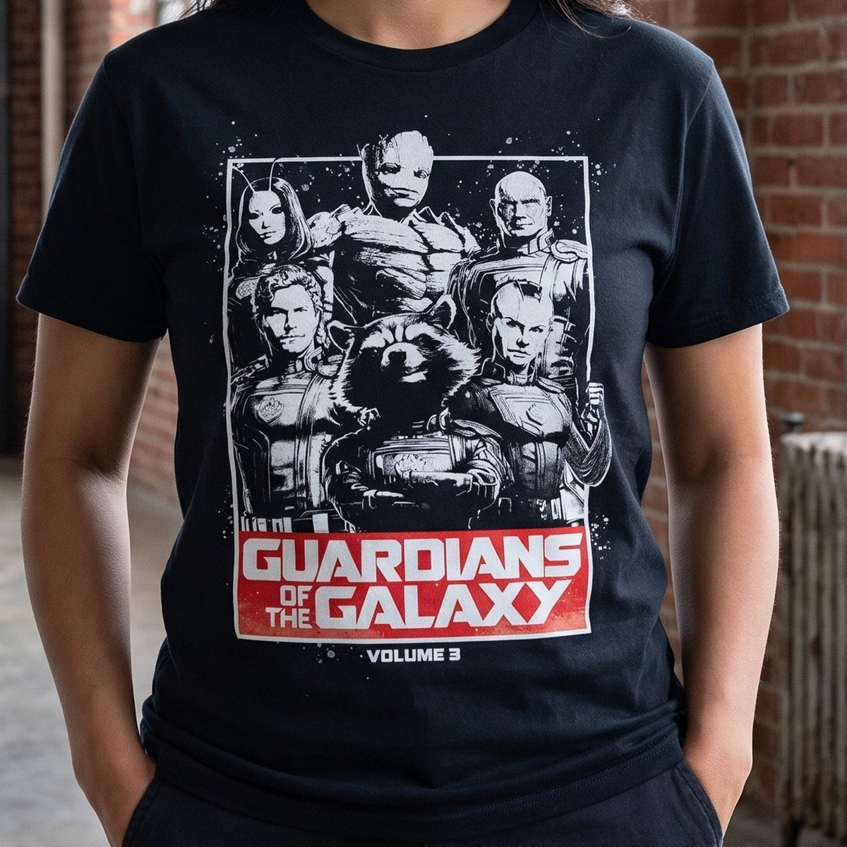 Produktbild Guardians Vol. 3 T-Shirt schwarz - Guardians of the Galaxy