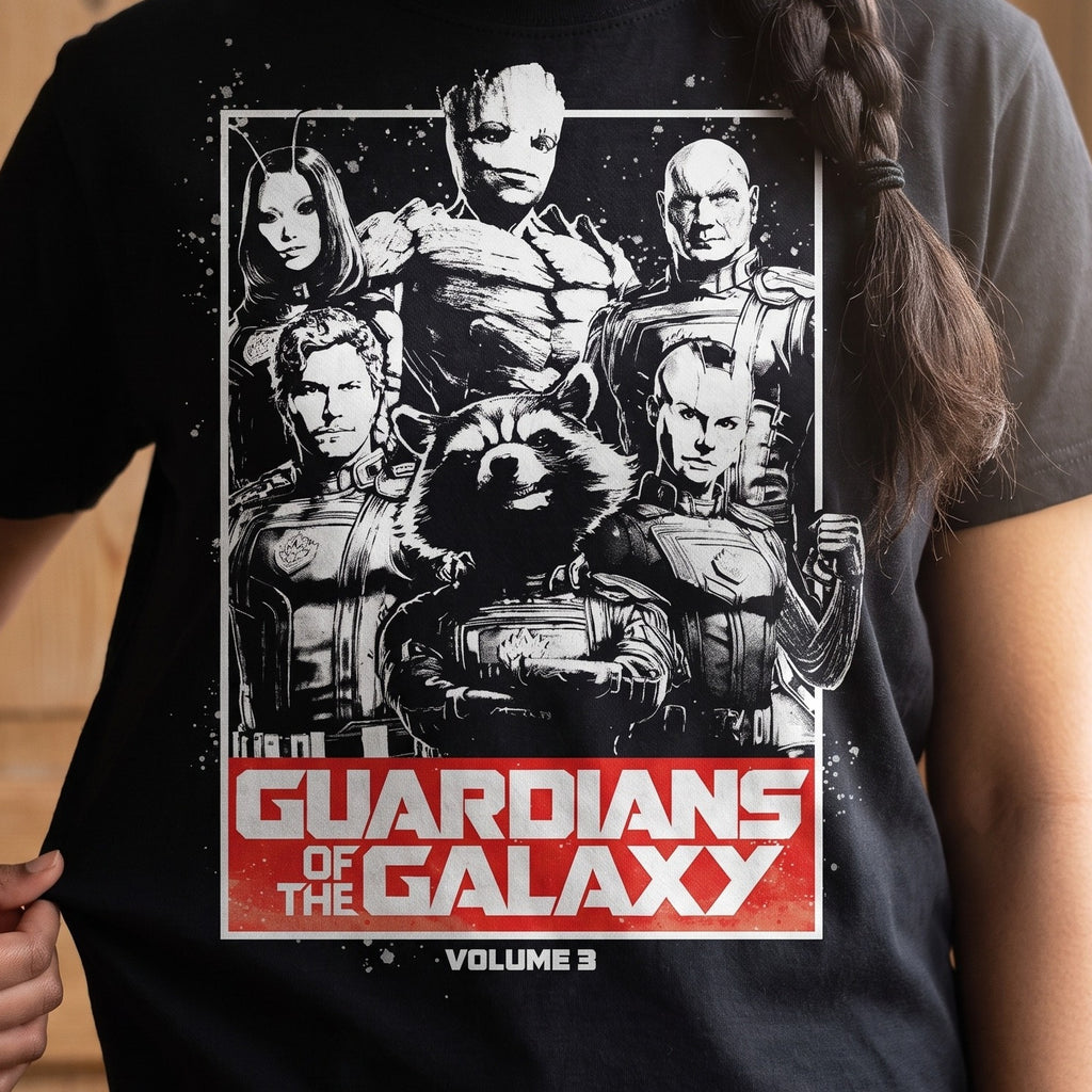 Produktbild Guardians Vol. 3 T-Shirt schwarz - Guardians of the Galaxy