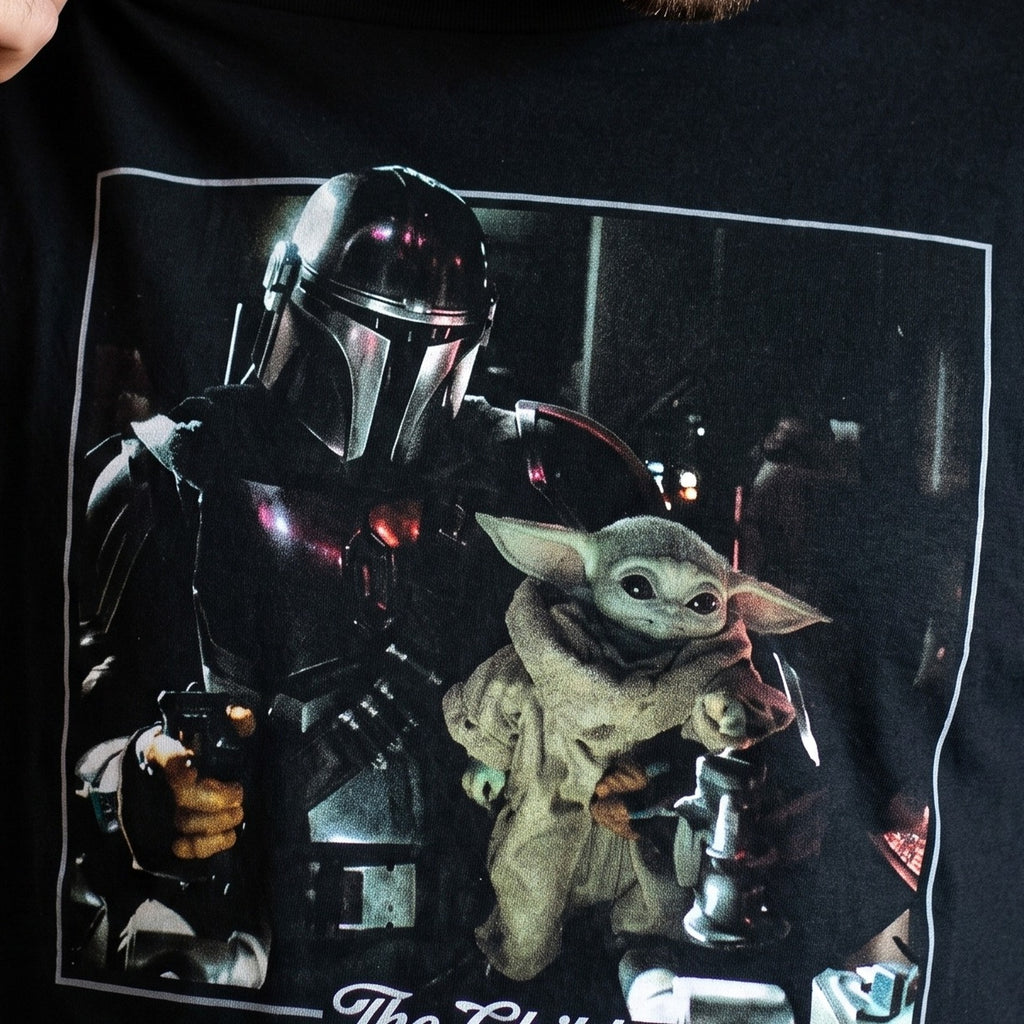 Produktbild The Child is My Co-Pilot T-Shirt schwarz - Star Wars The Mandalorian