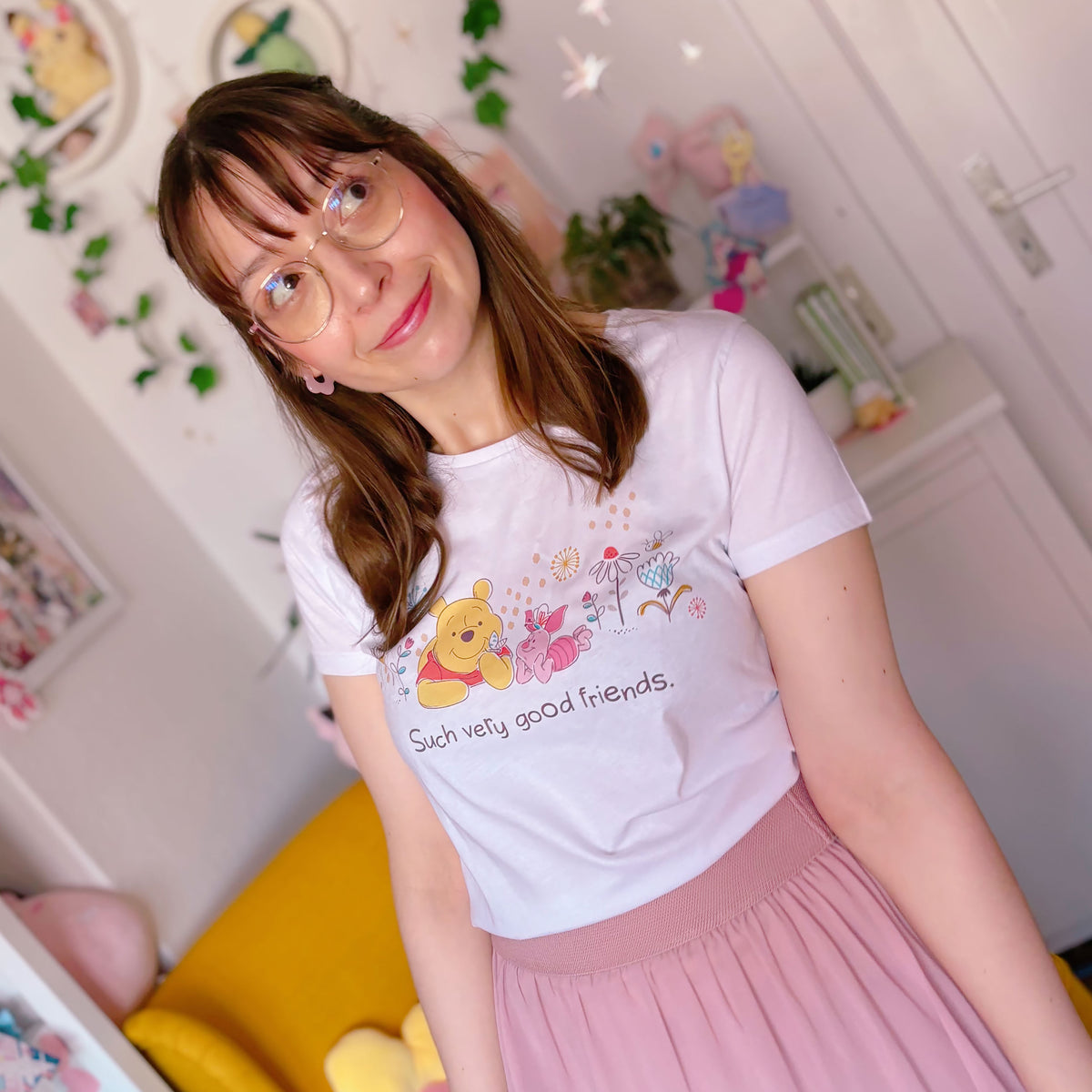 Produktbild Winnie Puuh - Good Friends T-Shirt Damen weiß