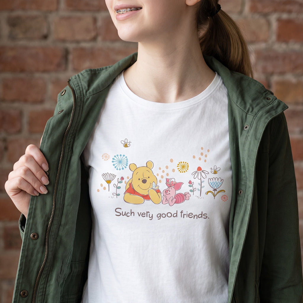 Produktbild Winnie Puuh - Good Friends T-Shirt Damen weiß