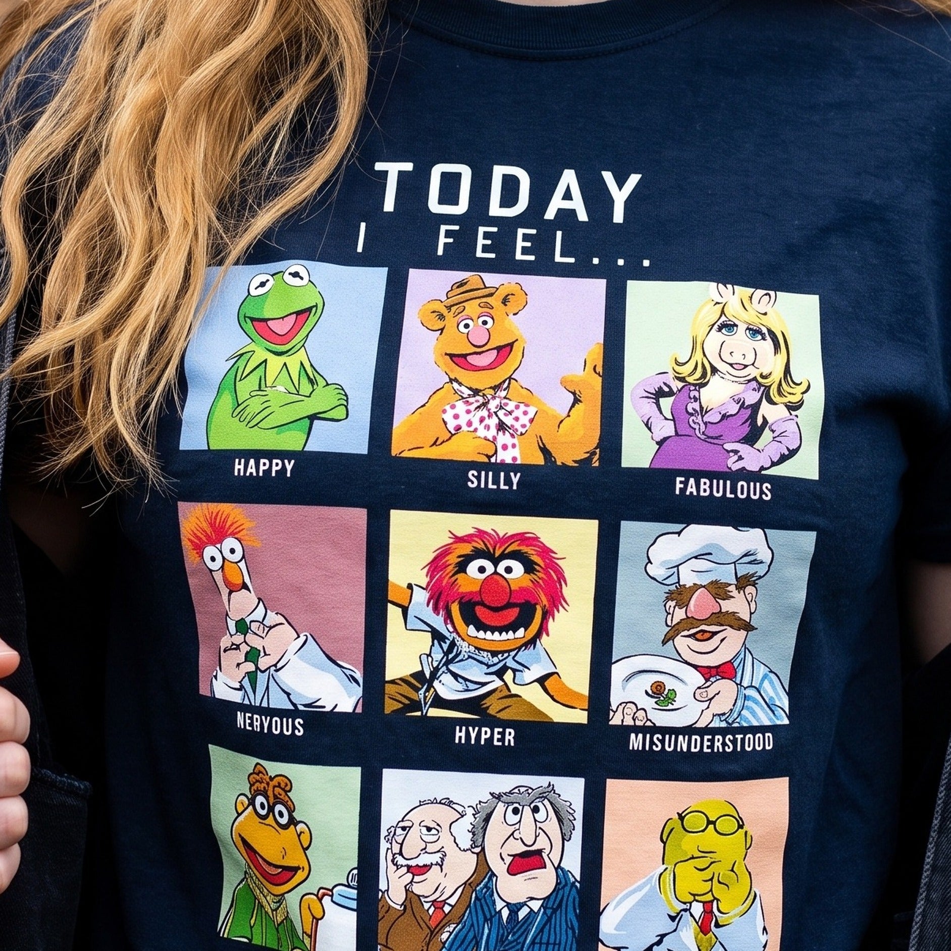 Produktbild Muppets - Today I Feel T-Shirt