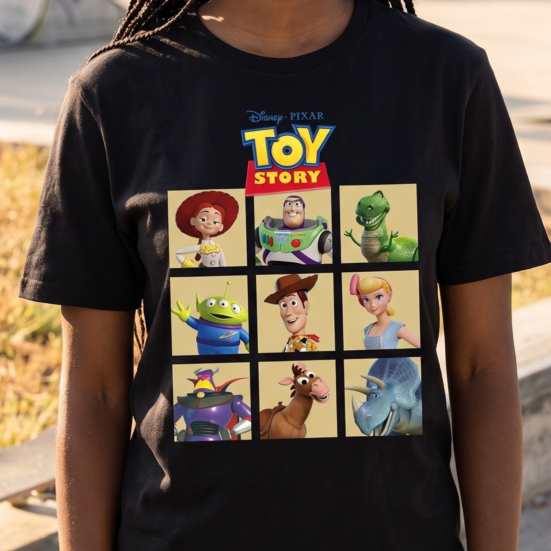 Produktbild Toy Story - Characters Poster T-Shirt