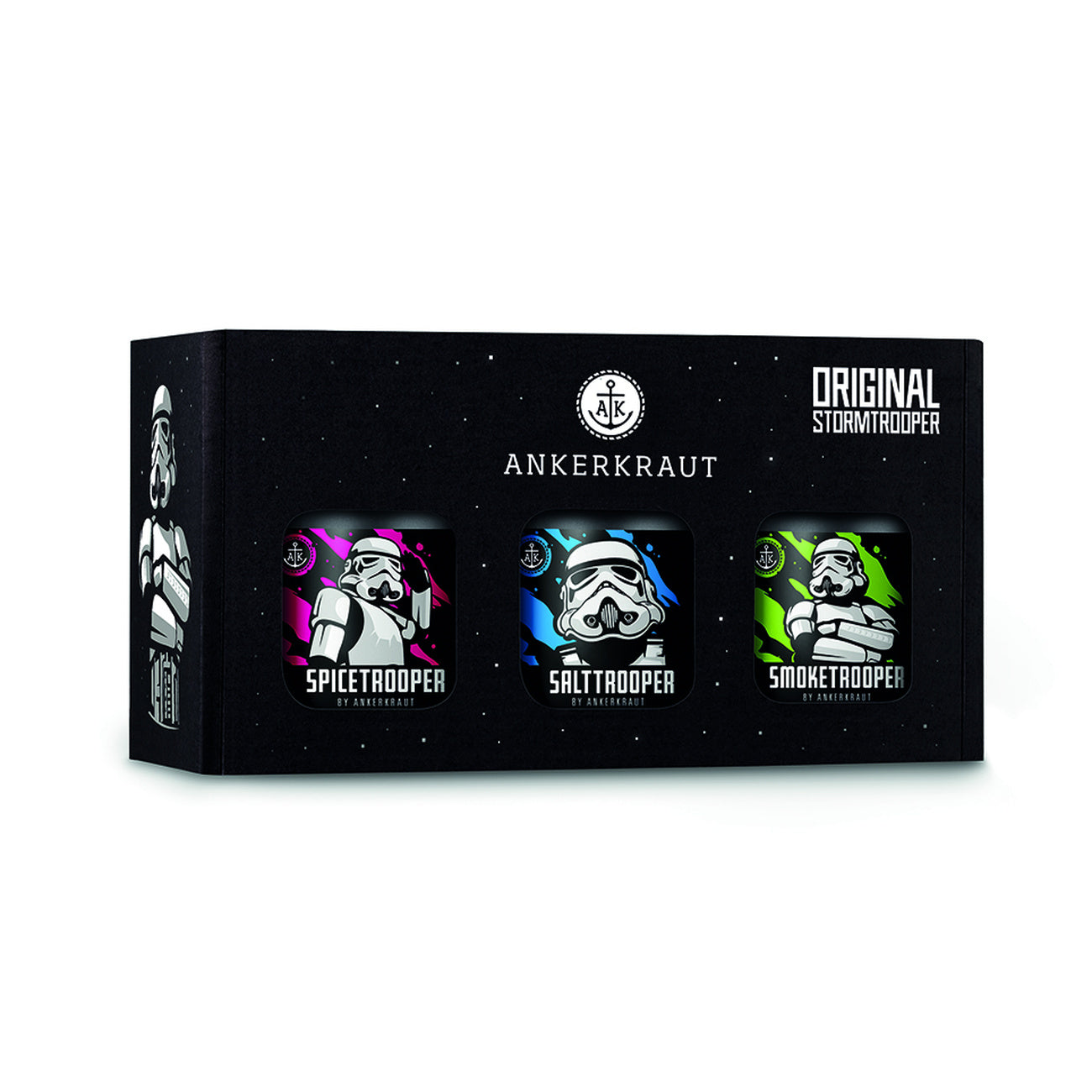 Produktbild Original Stormtrooper - Gewürz Geschenk-Box 3er Set
