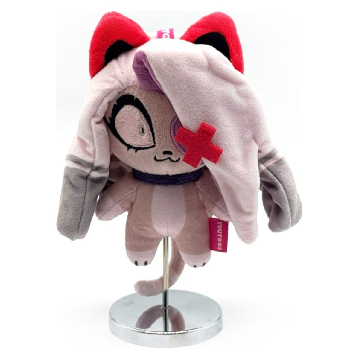 Produktbild Hazbin Hotel - Vaggie Kitty Plüsch Schlüsselanhänger
