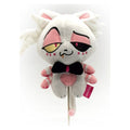 Produktbild Hazbin Hotel - Angel Dust Kitty Plüsch Schlüsselanhänger
