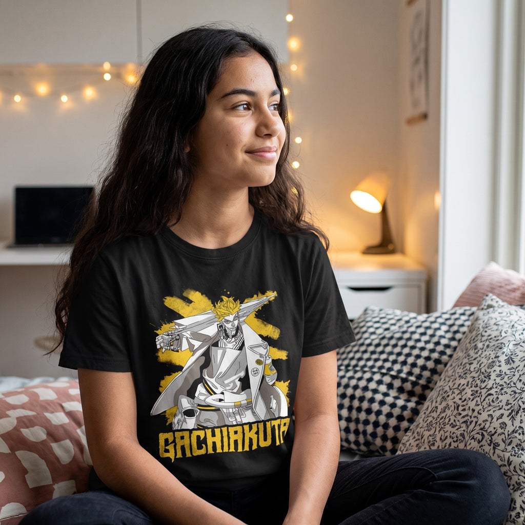 Produktbild Enjin T-Shirt schwarz für Gachiakuta Fans