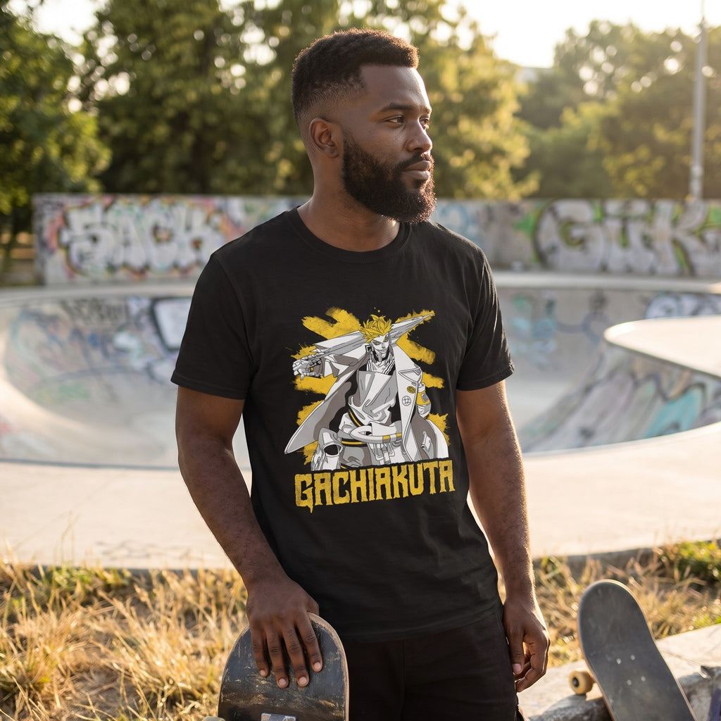 Produktbild Enjin T-Shirt schwarz für Gachiakuta Fans