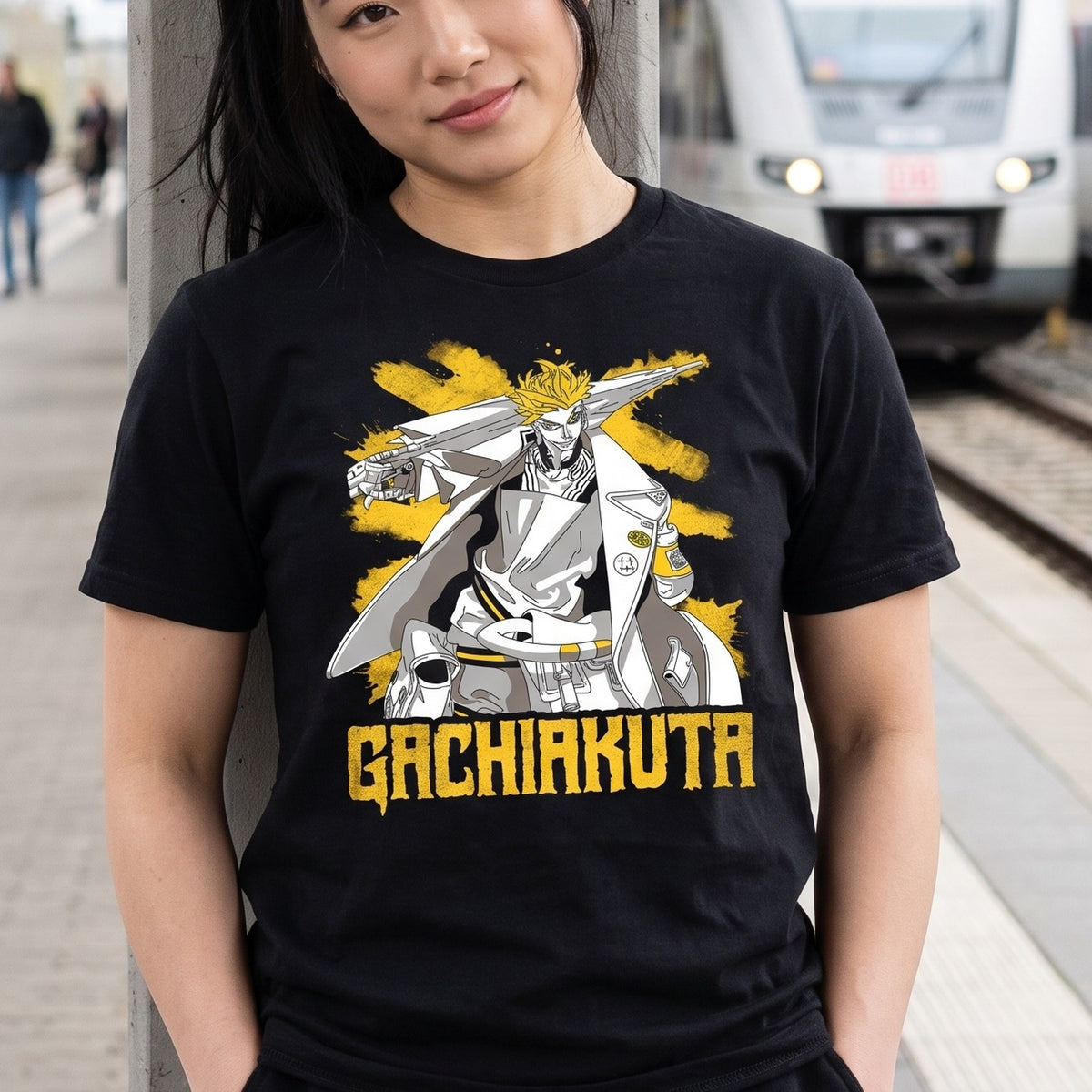 Produktbild Enjin T-Shirt schwarz für Gachiakuta Fans