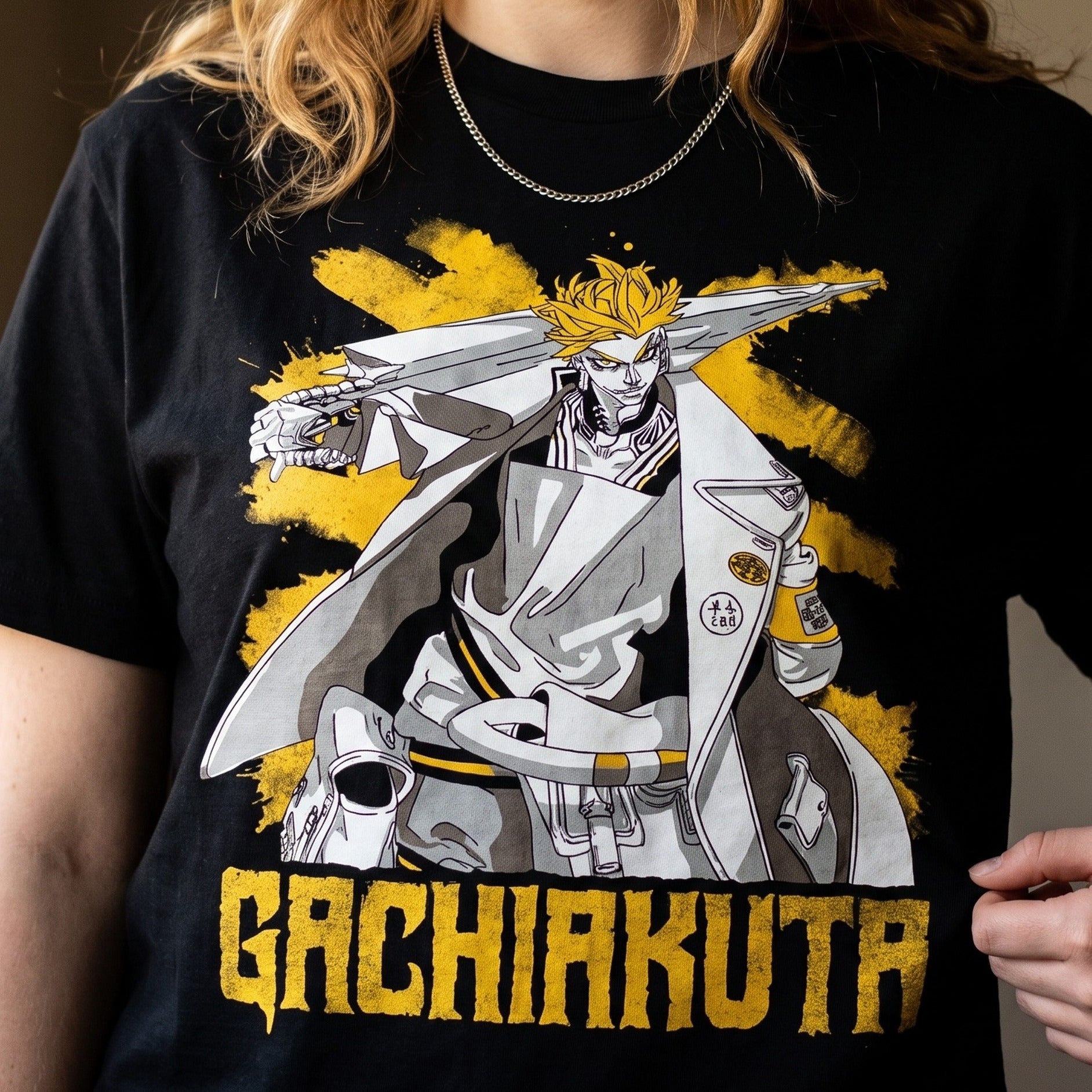 Produktbild Enjin T-Shirt schwarz für Gachiakuta Fans