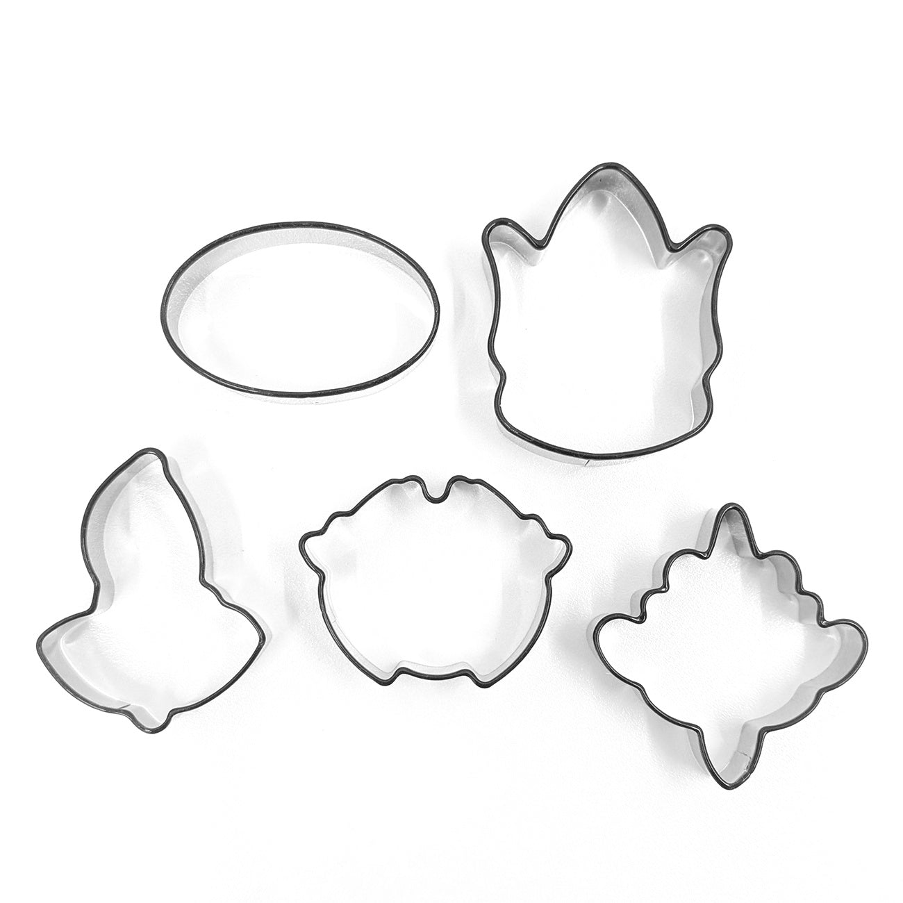Produktbild Der Herr der Ringe - Symbol Ausstechformen 5er Set im Stoffbeutel
