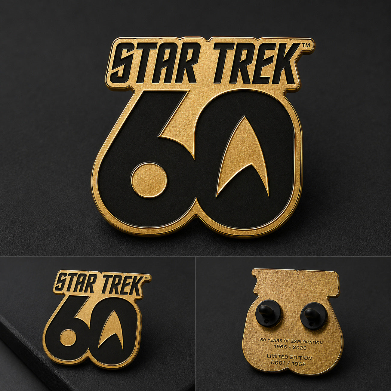 Produktbild Star Trek - Starfleet Academie Pins 5er Set