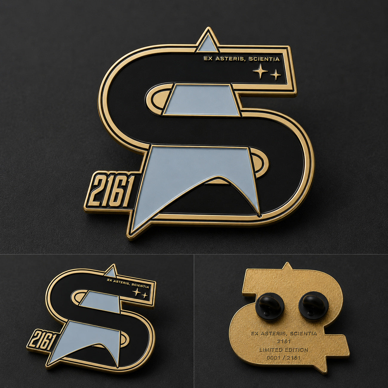 Produktbild Star Trek - Starfleet Academie Pins 5er Set