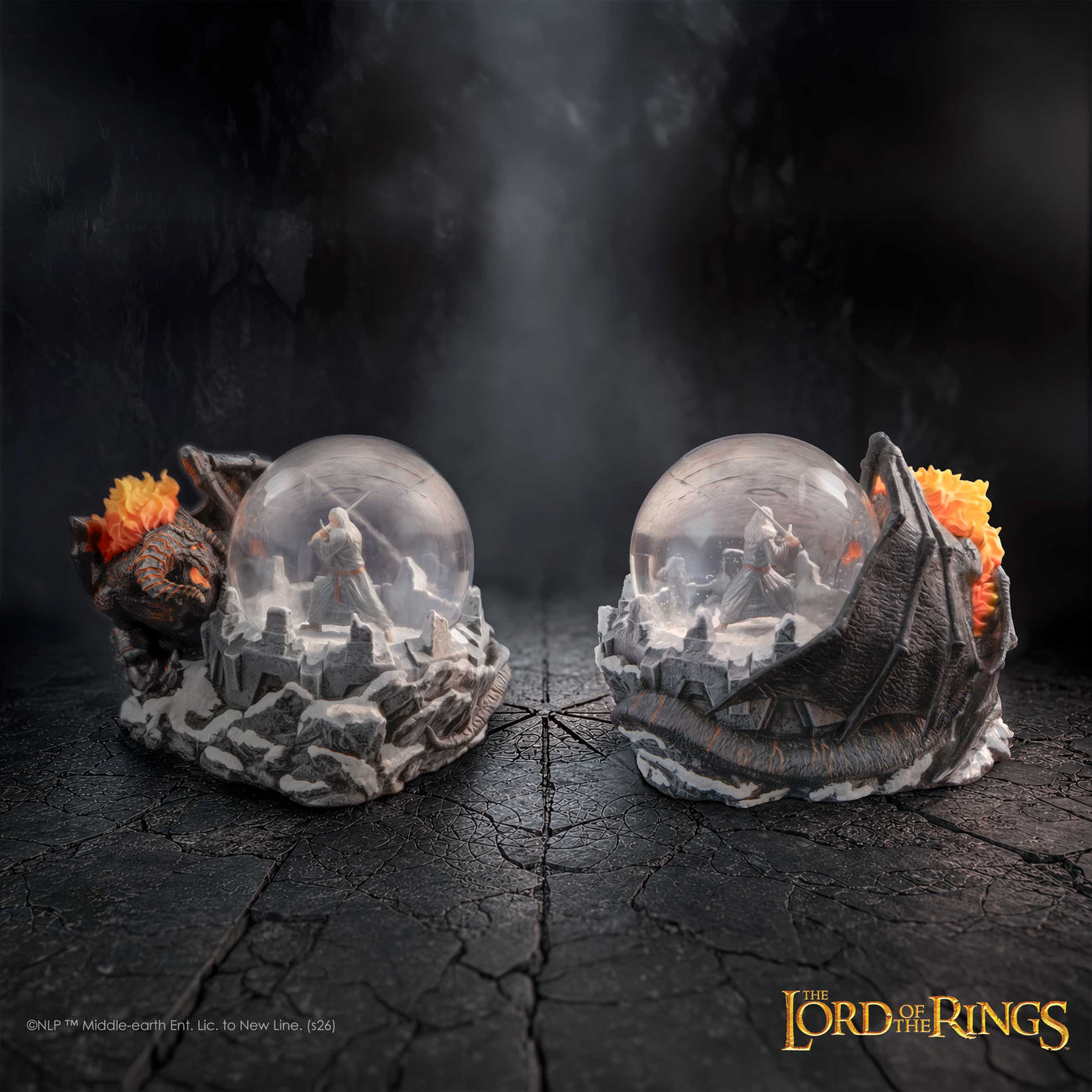 Produktbild Der Herr der Ringe - Gandalf vs Balrog Schneekugel