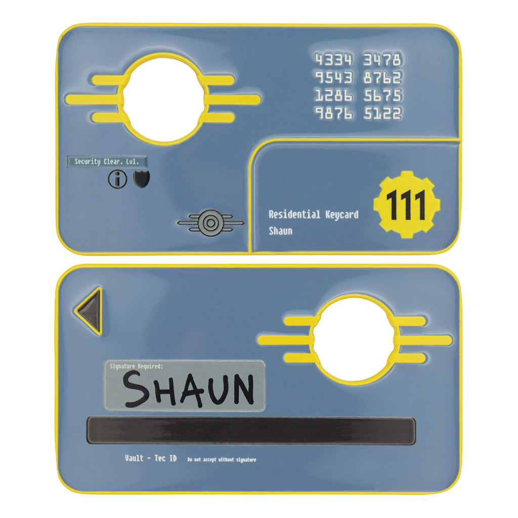 Produktbild Fallout 4 - Vault 111 Security Keycard Replik Limited Edition