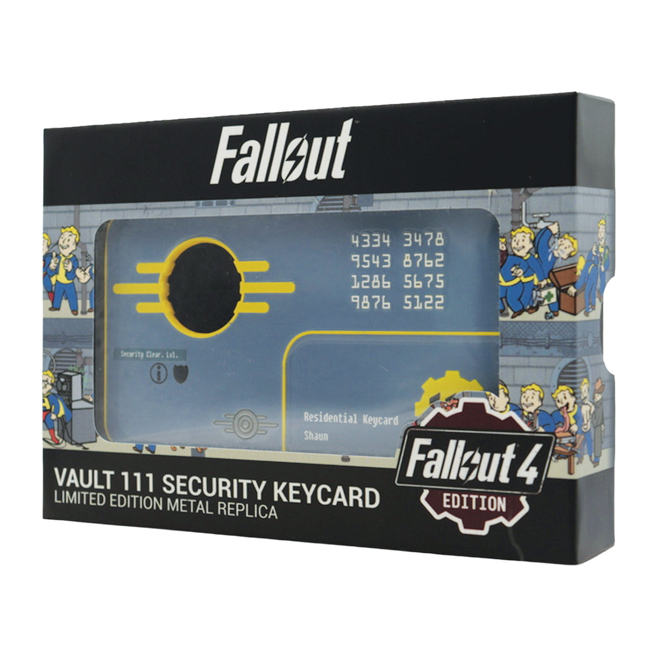 Produktbild Fallout 4 - Vault 111 Security Keycard Replik Limited Edition