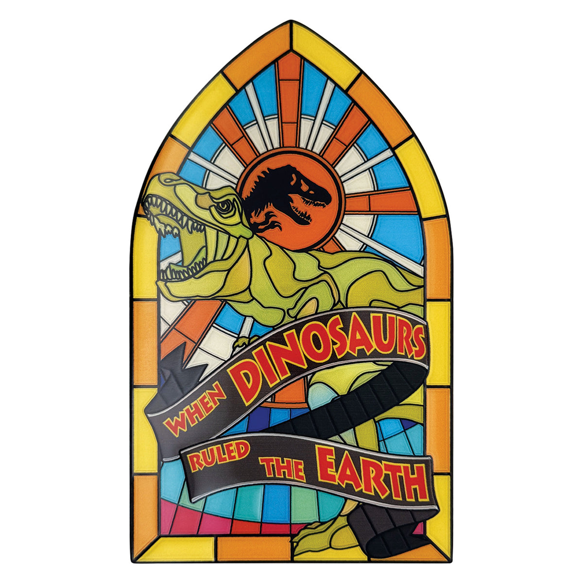 Produktbild Jurassic Park - Stained Glass Window Limited Edition