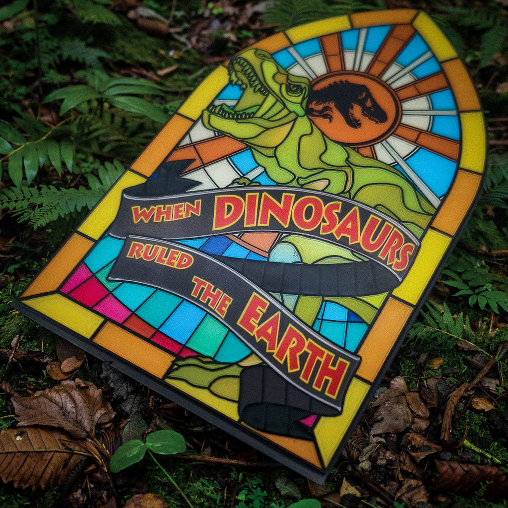 Produktbild Jurassic Park - Stained Glass Window Limited Edition