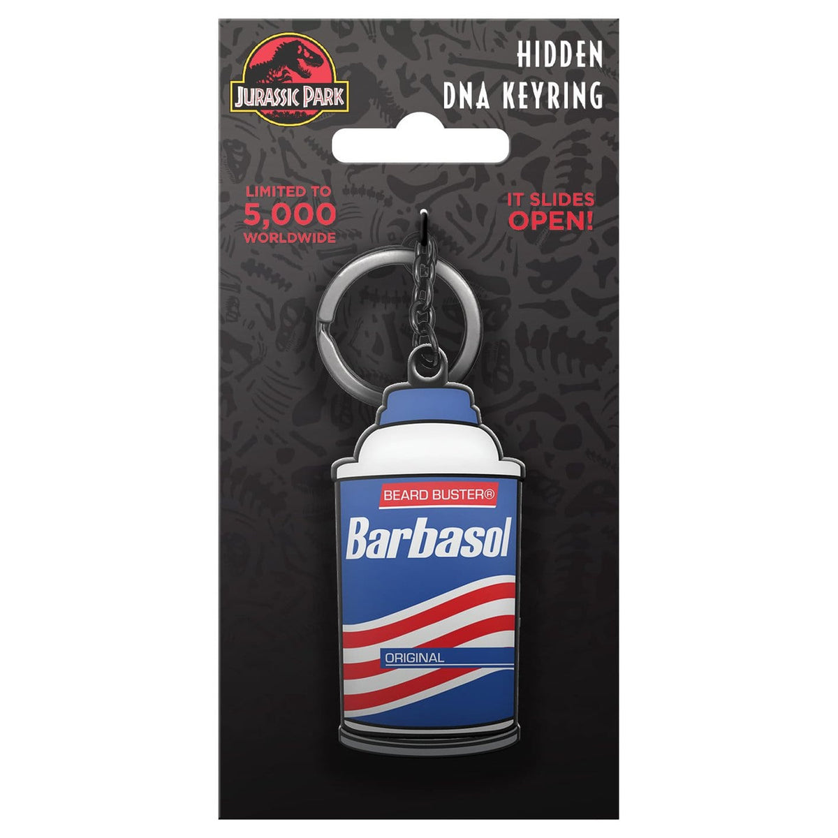Produktbild Jurassic Park - Barbasol Trinkflasche Schlüsselanhänger Limited Edition
