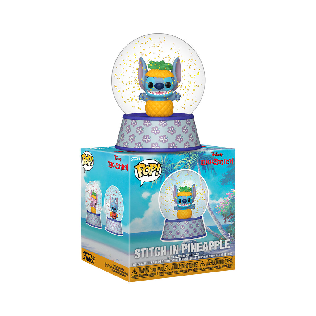 Produktbild Stitch Funko Pop Mystery Glitter Schneekugel 12er Display - Lilo & Stitch