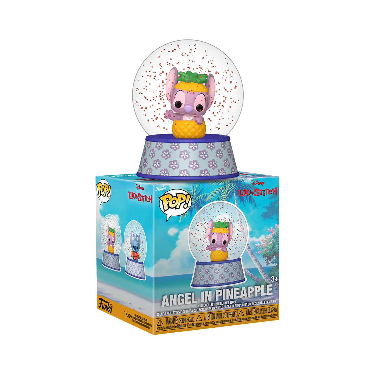 Produktbild Stitch Funko Pop Mystery Glitter Schneekugel - Lilo & Stitch