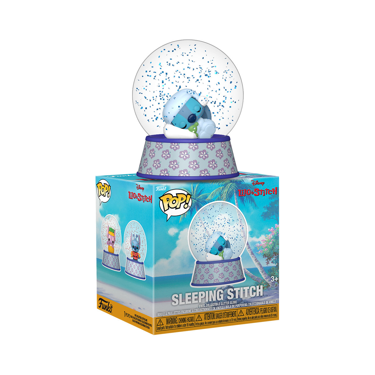 Produktbild Stitch Funko Pop Mystery Glitter Schneekugel - Lilo & Stitch
