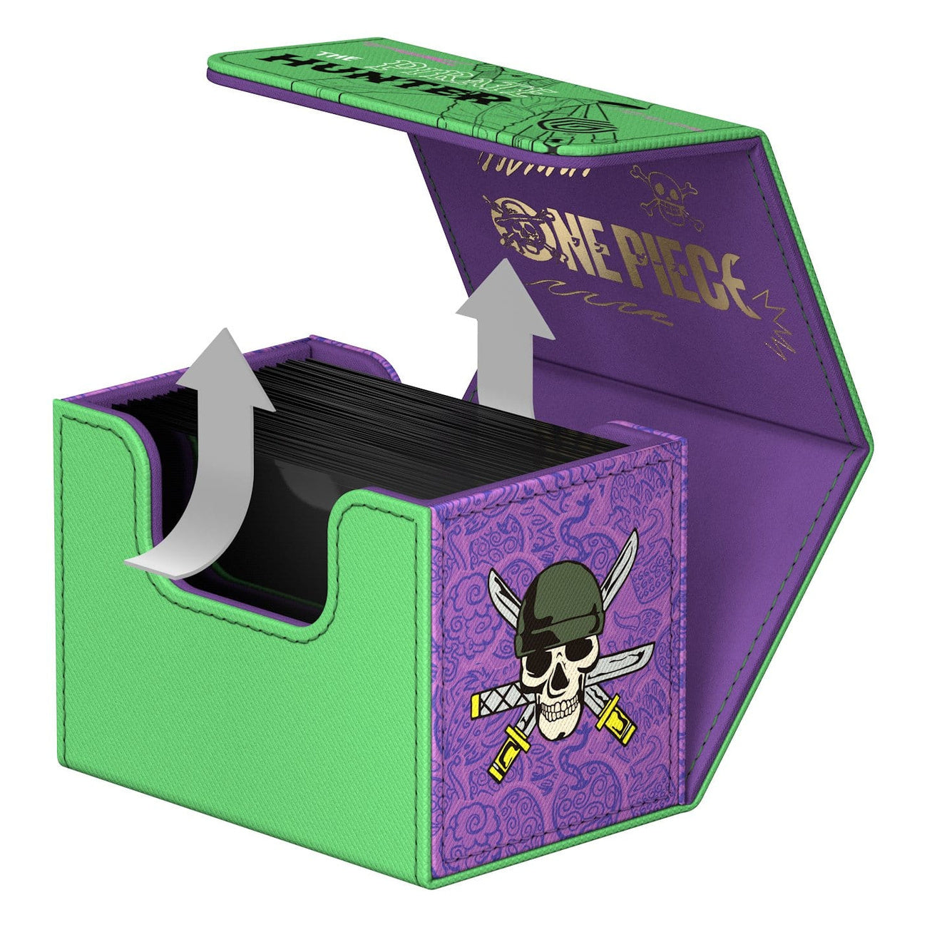 Produktbild One Piece - Zoro Ultimate Guard Sidewinder 80+ Xenoskin Sammelkartenbox