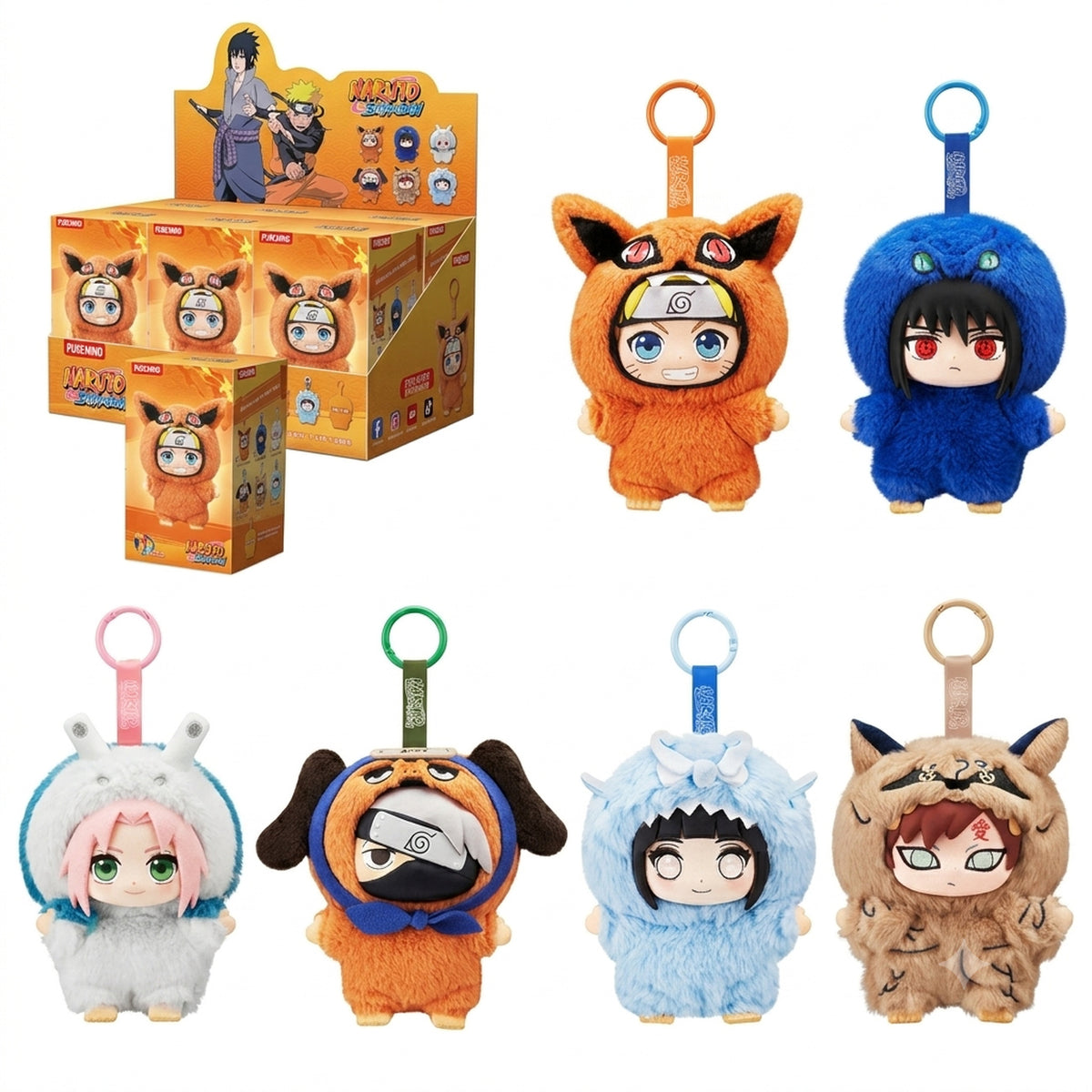Produktbild Naruto - Beast Party Mystery Plüsch Anhänger