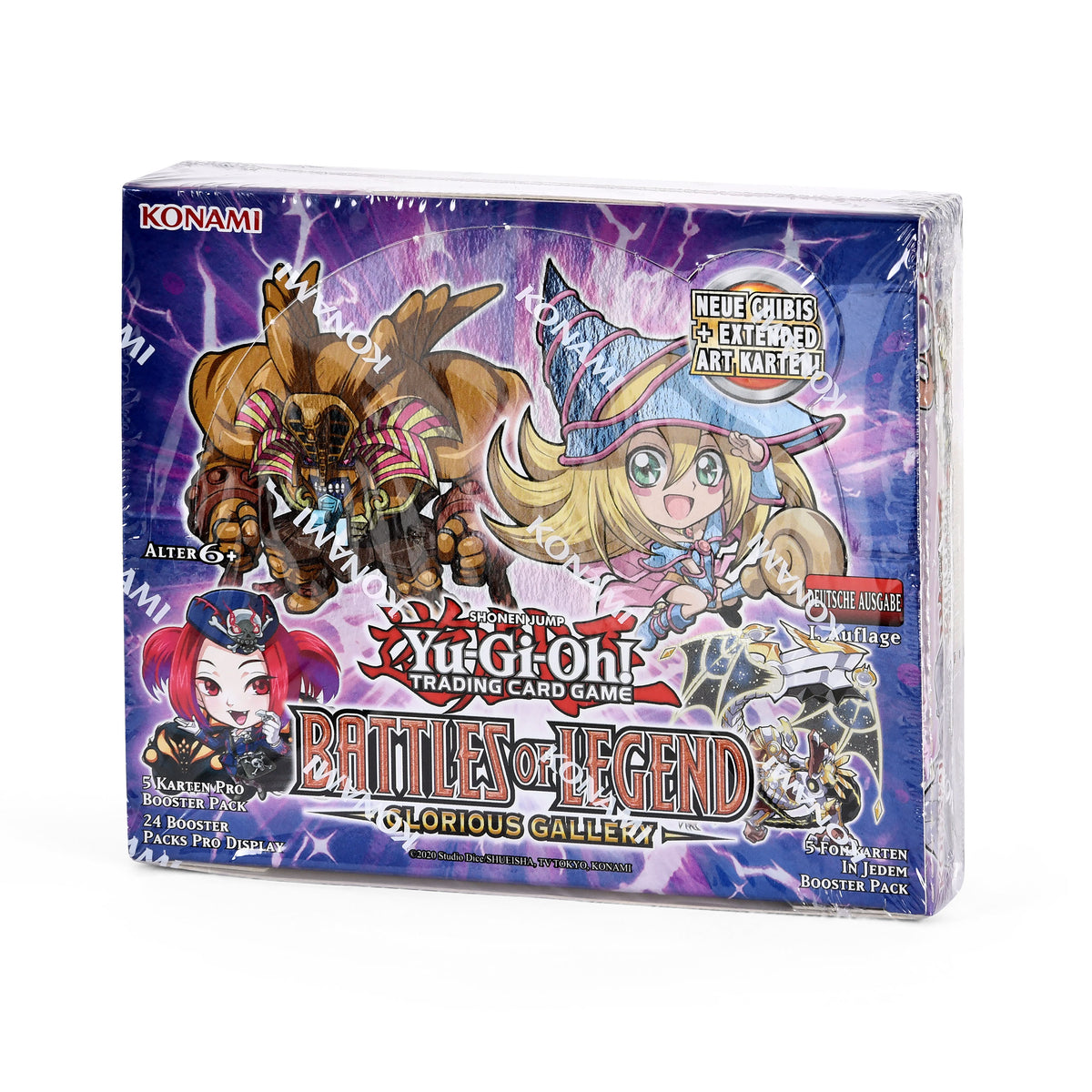 Product image Yu-Gi-Oh! - Battles of Legend: Glorious Gallery Trading Card Booster Display German Edition