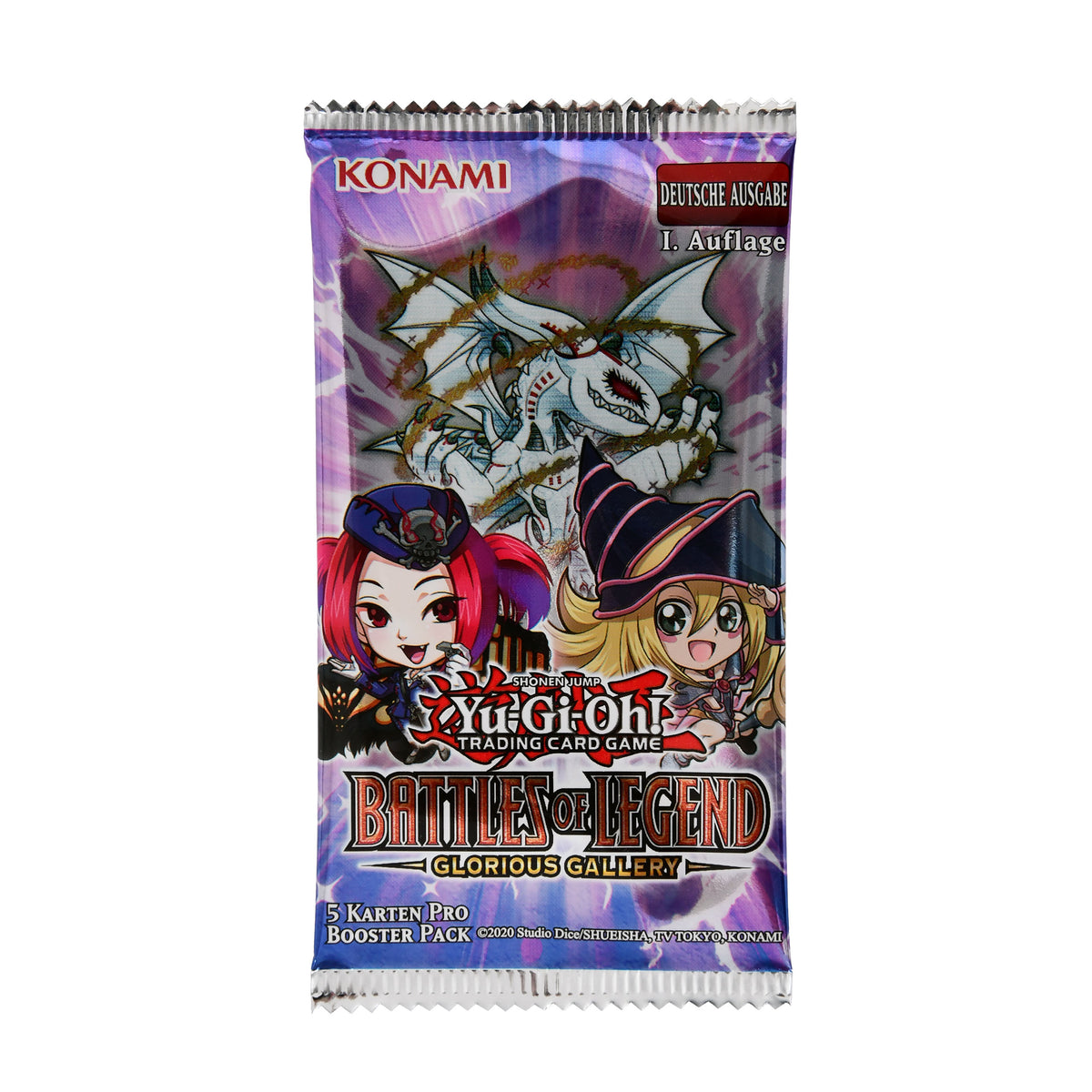 Produktbild Yu-Gi-Oh! - Battles of Legend Glorious Gallery Sammelkarten Booster deutsche Version