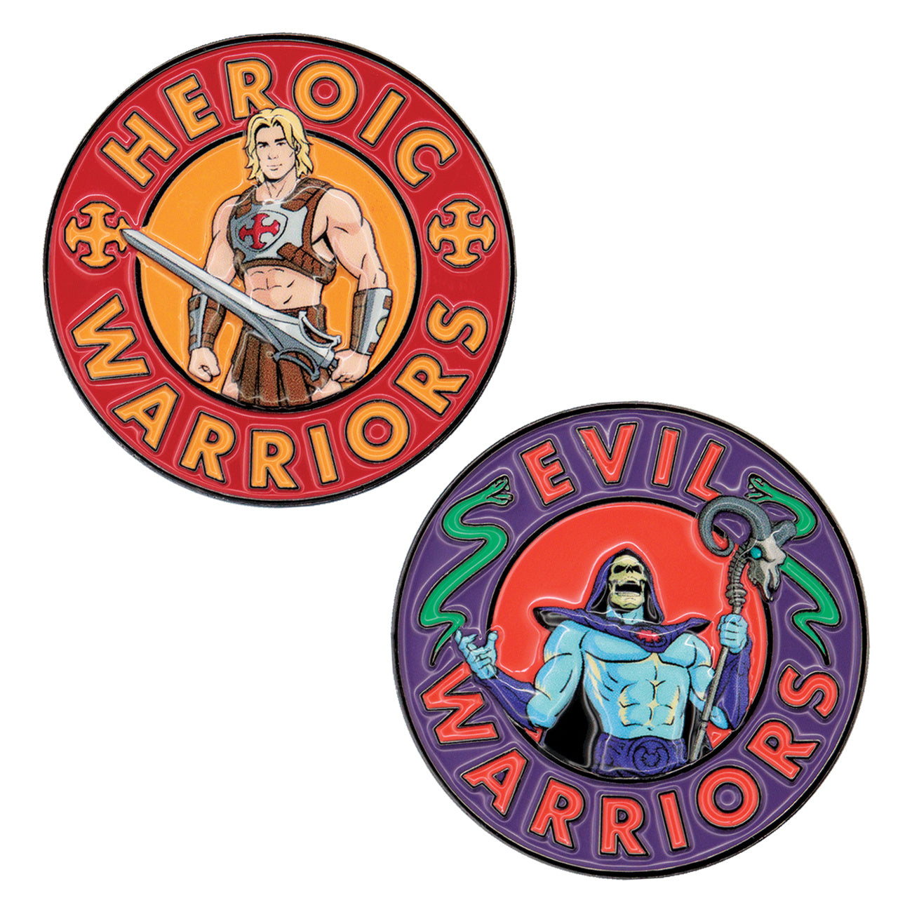 Produktbild Masters of The Universe - He-Man und Skeletor Sammlermünze limitiert