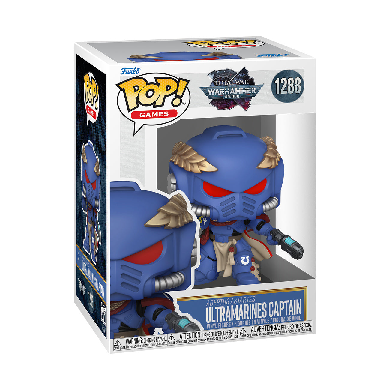 Produktbild Warhammer- Captain Justian Funko Pop Figur
