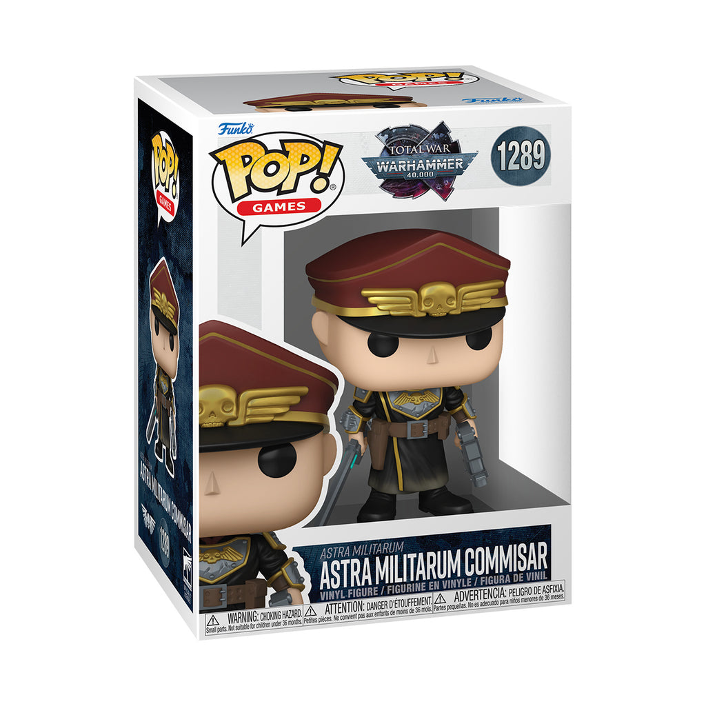 Produktbild Warhammer- Astra Militarum Commisar Funko Pop Figur