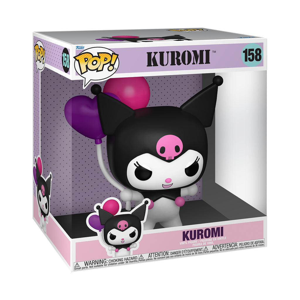Produktbild Hello Kitty - Kuromi mit Luftballons Jumbo Funko Pop Figur