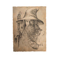 Produktbild Der Hobbit Kunstdruck Portrait of Gandalf the Grey 21 x 28