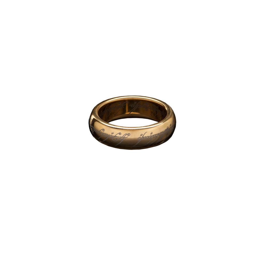 Produktbild Herr der Ringe Wolfram-Ring Der Eine Ring (vergoldet) Größe
