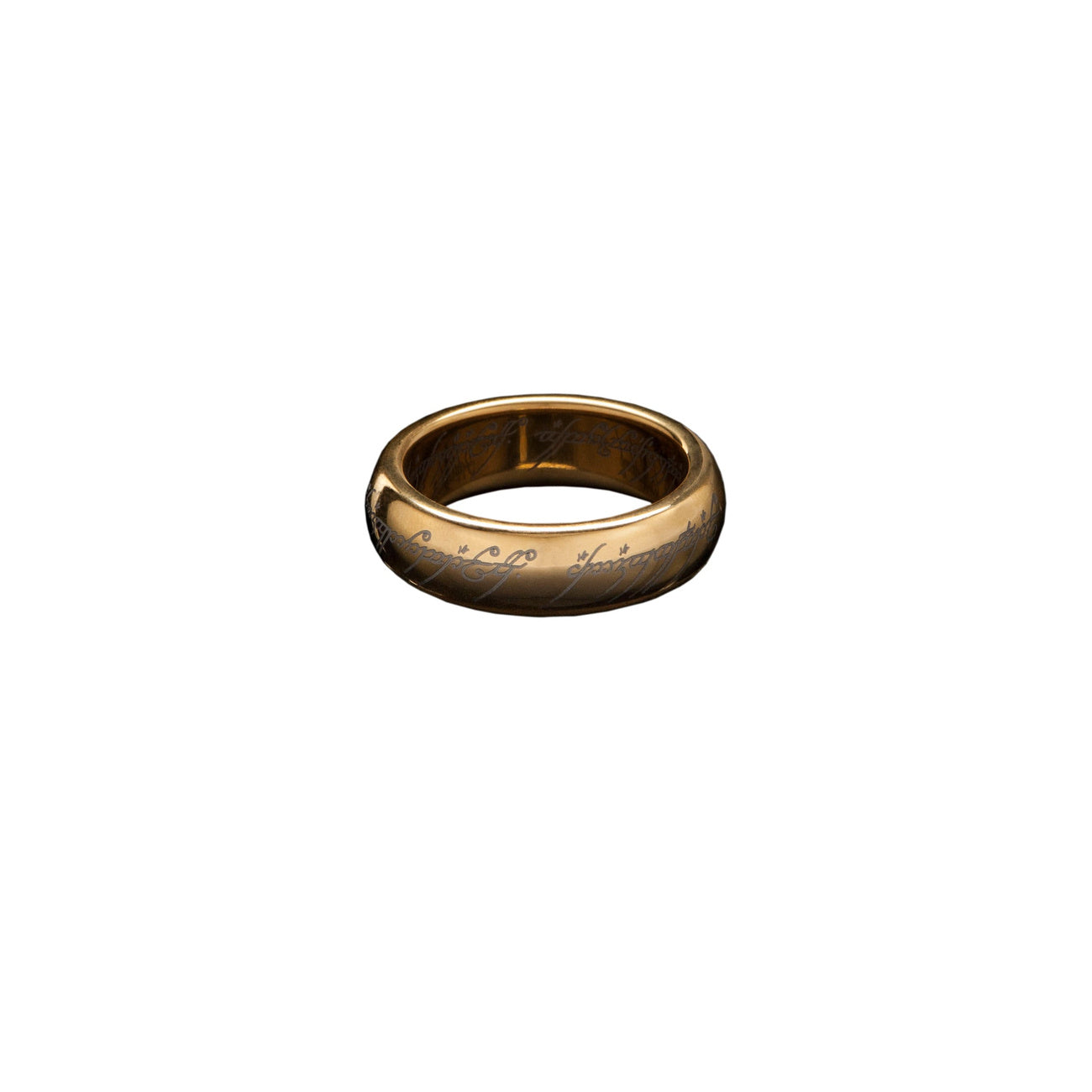Produktbild Herr der Ringe Wolfram-Ring Der Eine Ring (vergoldet) Größe