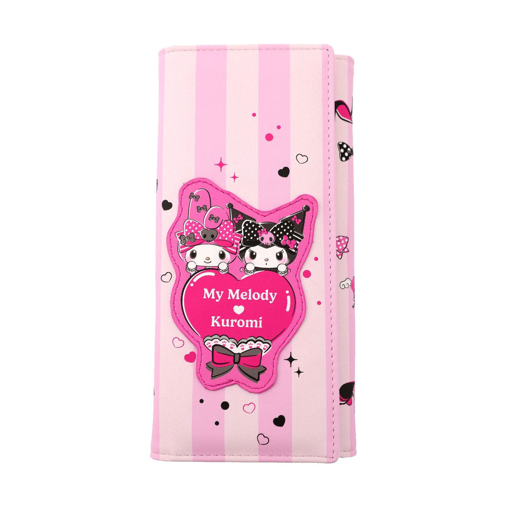 Produktbild Sanrio Pink Black Party Series Geldbörse Kuromi & My Melody