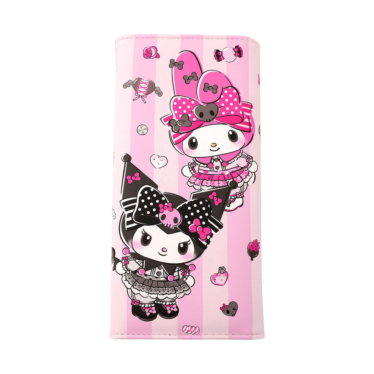 Produktbild Sanrio Pink Black Party Series Geldbörse Kuromi & My Melody