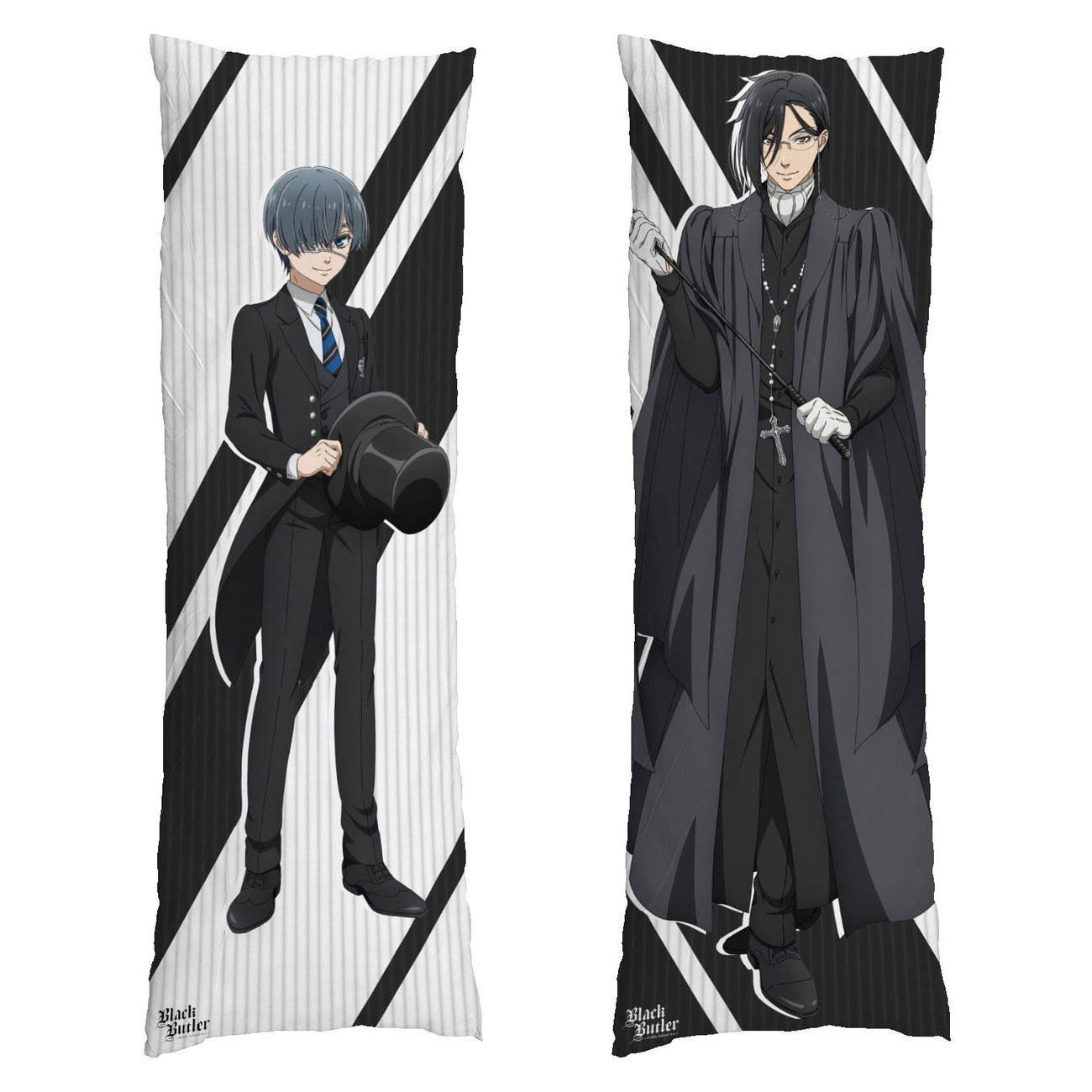 Produktbild Black Butler Dakimakura Kissenbezug Sebastian & Ciel 150 x