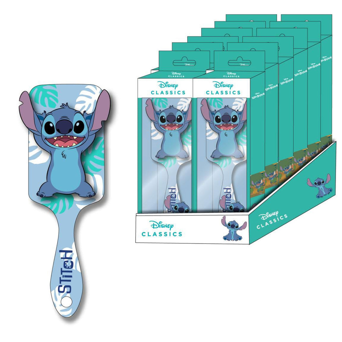 Produktbild Lilo & Stitch Haarbürste Stitch Happy