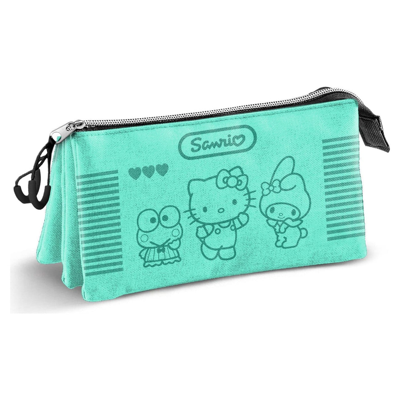Produktbild Sanrio 3-fach Federmäppchen Hello Kitty Videogame