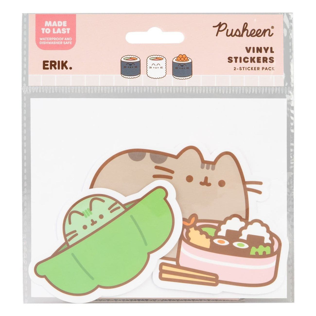 Produktbild Pusheen Vinyl-Sticker Sushi Roll Vol. 4 2er Set