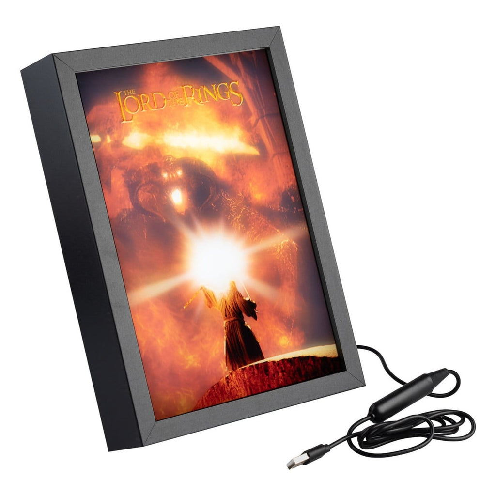 Produktbild Der Herr der Ringe Gerahmtes LED-Panel 28 x 20 cm