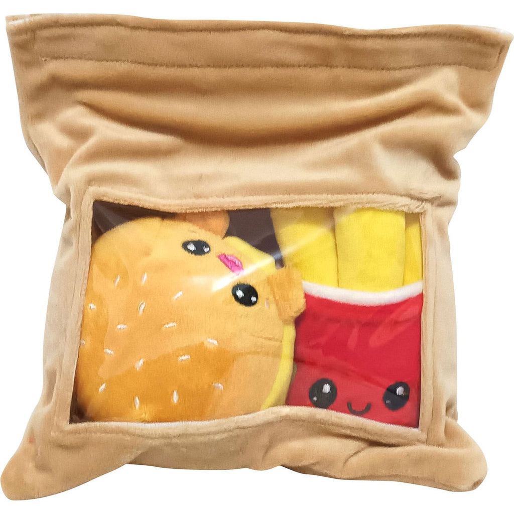 Produktbild Yummis Together Plüschfiguren 2er-pack Burger & Pommes in
