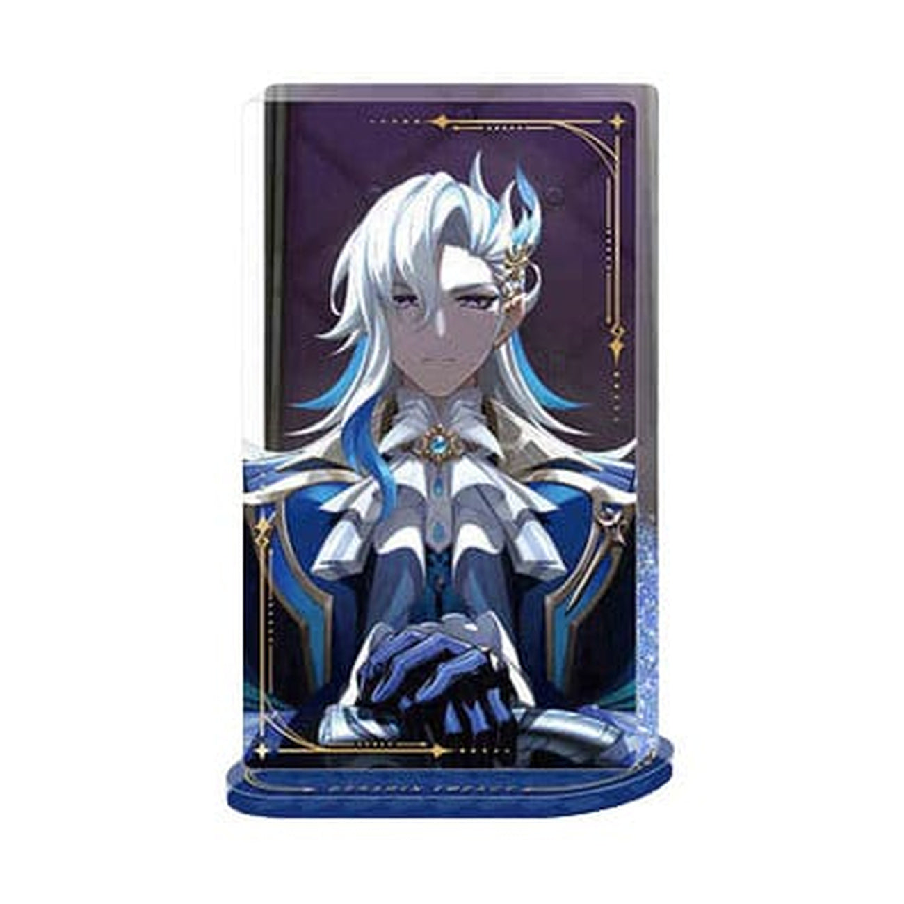 Produktbild Genshin Impact Acryl Ornament mit Glitzer: Neuvillette 11 cm