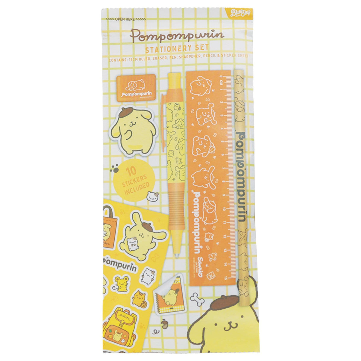 Produktbild Sanrio Schreibset 6er-Pack Pompompurin