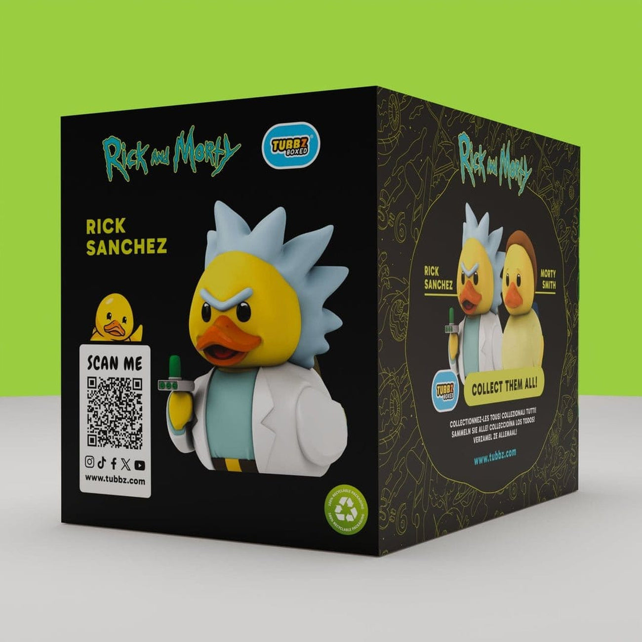 Produktbild Rick and Morty Tubbz PVC Figur Rick Boxed Edition 10 cm