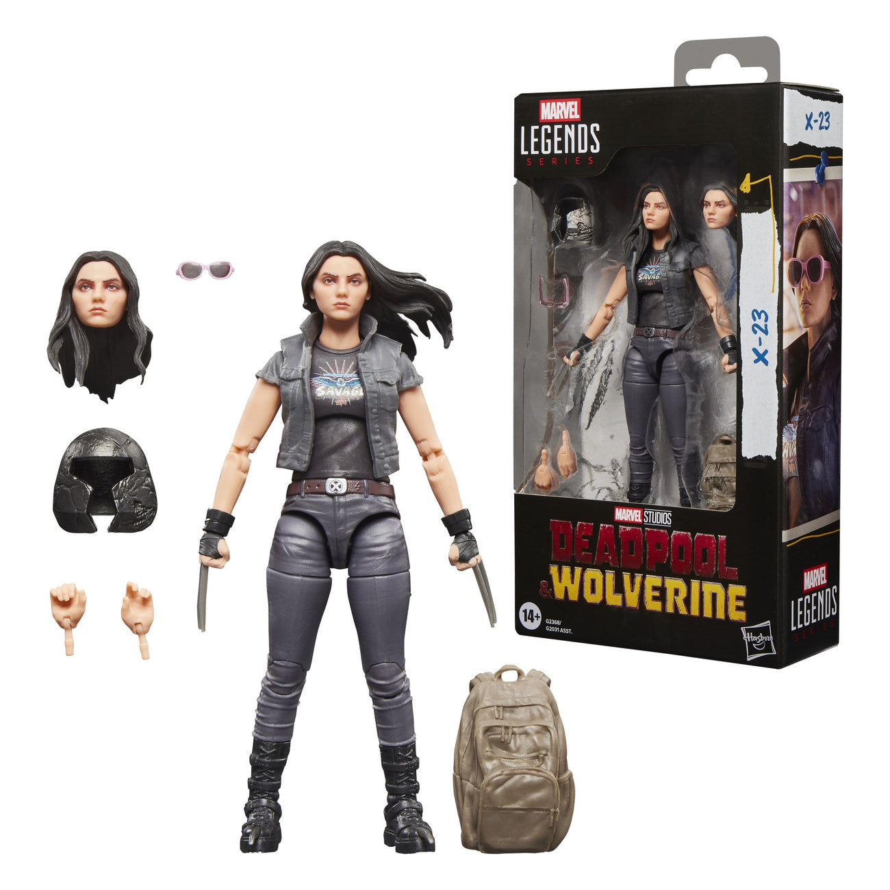 Produktbild Deadpool & Wolverine Marvel Legends Actionfigur X.23 15 cm